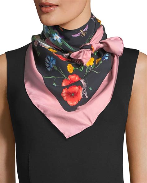 gucci scarf floral